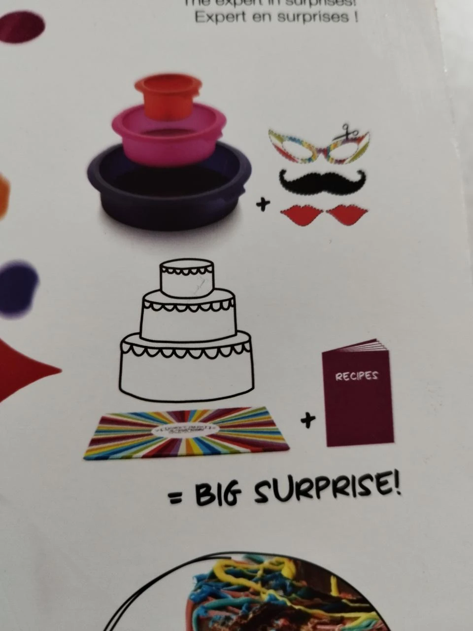 🎂 Baking Kit "Surprise Cake" - Lékué x Escribà (3-Tier Cake / Piñata) – photo 5